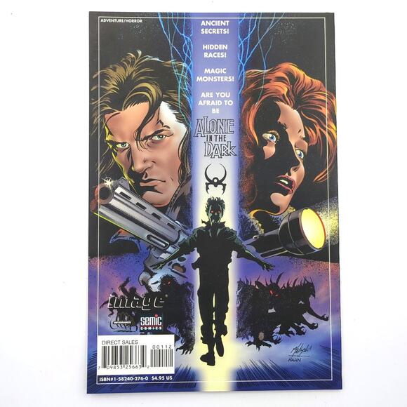 Alone in the Dark One Shot Special Comic Book Image Comics #1 2002 Video Game - Picture 2 of 2
